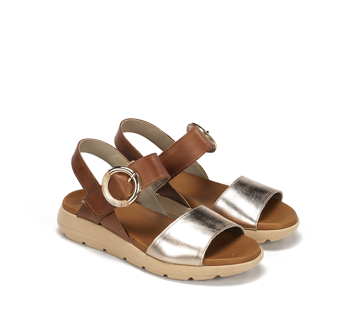 Fluchos Dorking Gandia D9523 sandale marron femme