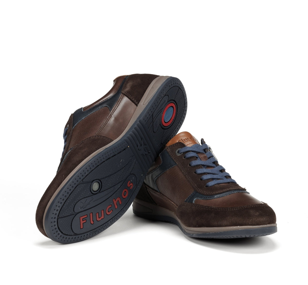 Fluchos Daniel F1288 Baskets Marron Homme Cuir