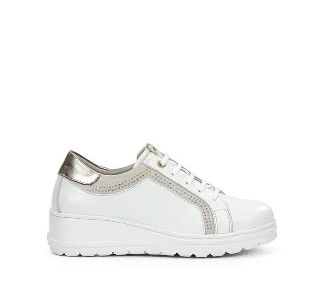 Fluchos Aqua F1997 basket femme blanche compensée