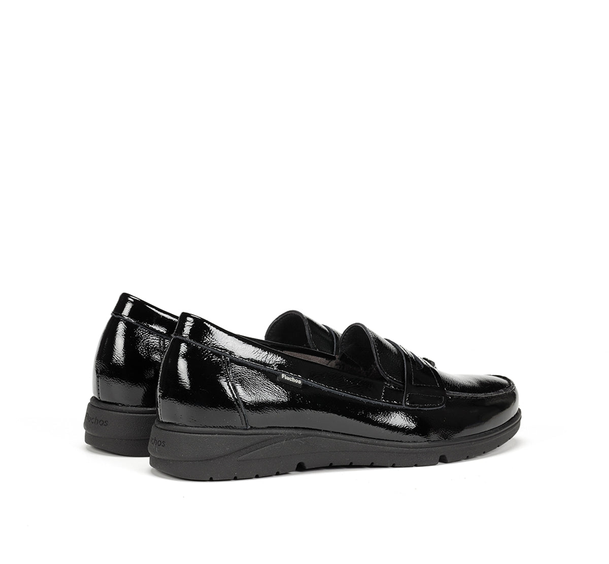 Fluchos Styll F1835 mocassin noir semelle crantée