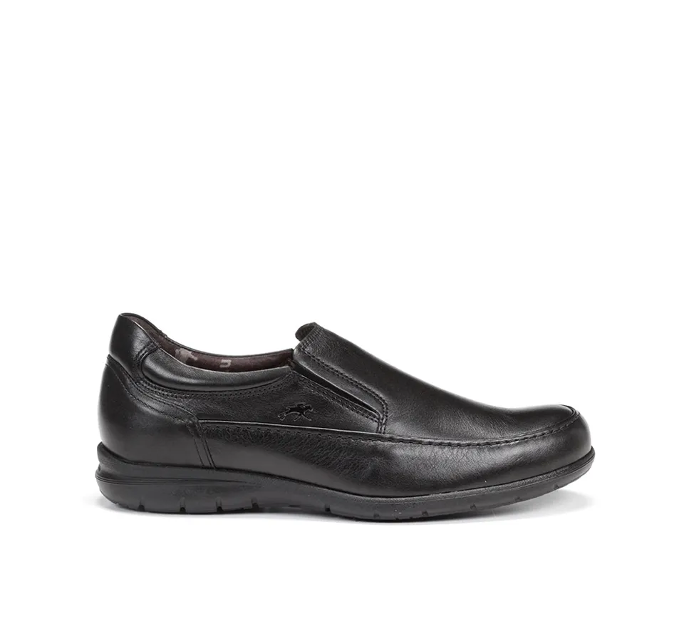 Fluchos Luca 8499 slip-on noir homme cuir