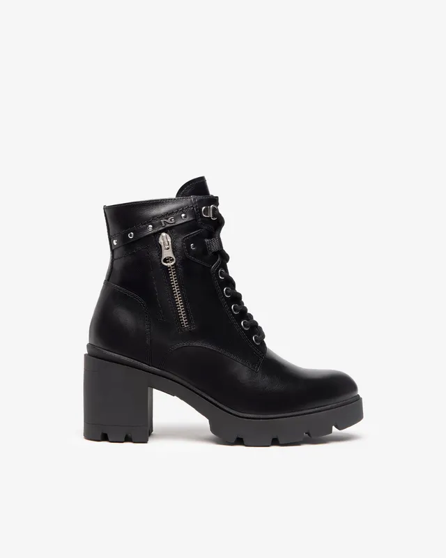 Nero Giardini Combat Boots Rangers Femme Cuir 38