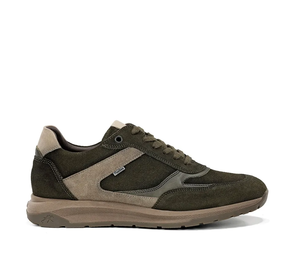 Fluchos Karter F2531 sneaker verte homme confort