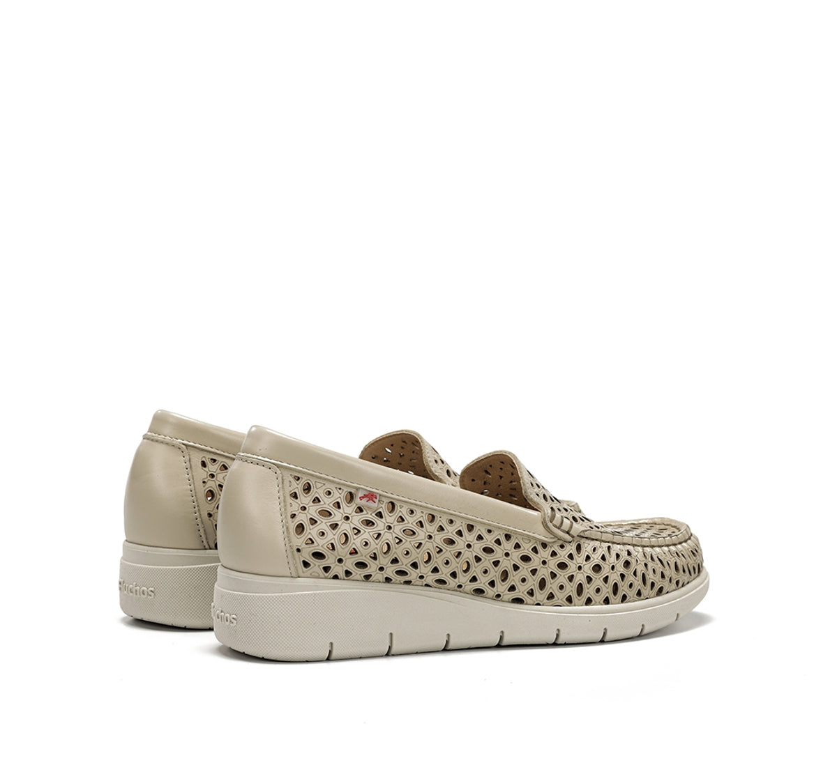 Fluchos Fluvia F2422 mocassins taupe femme cuir