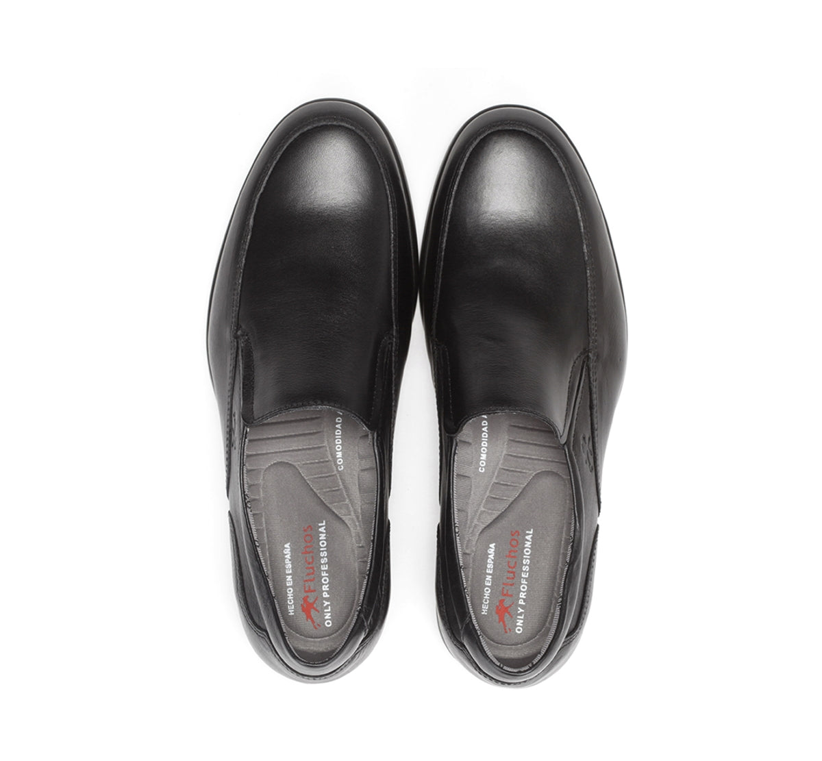 Fluchos Maitre 8902 chaussure slip on noir homme