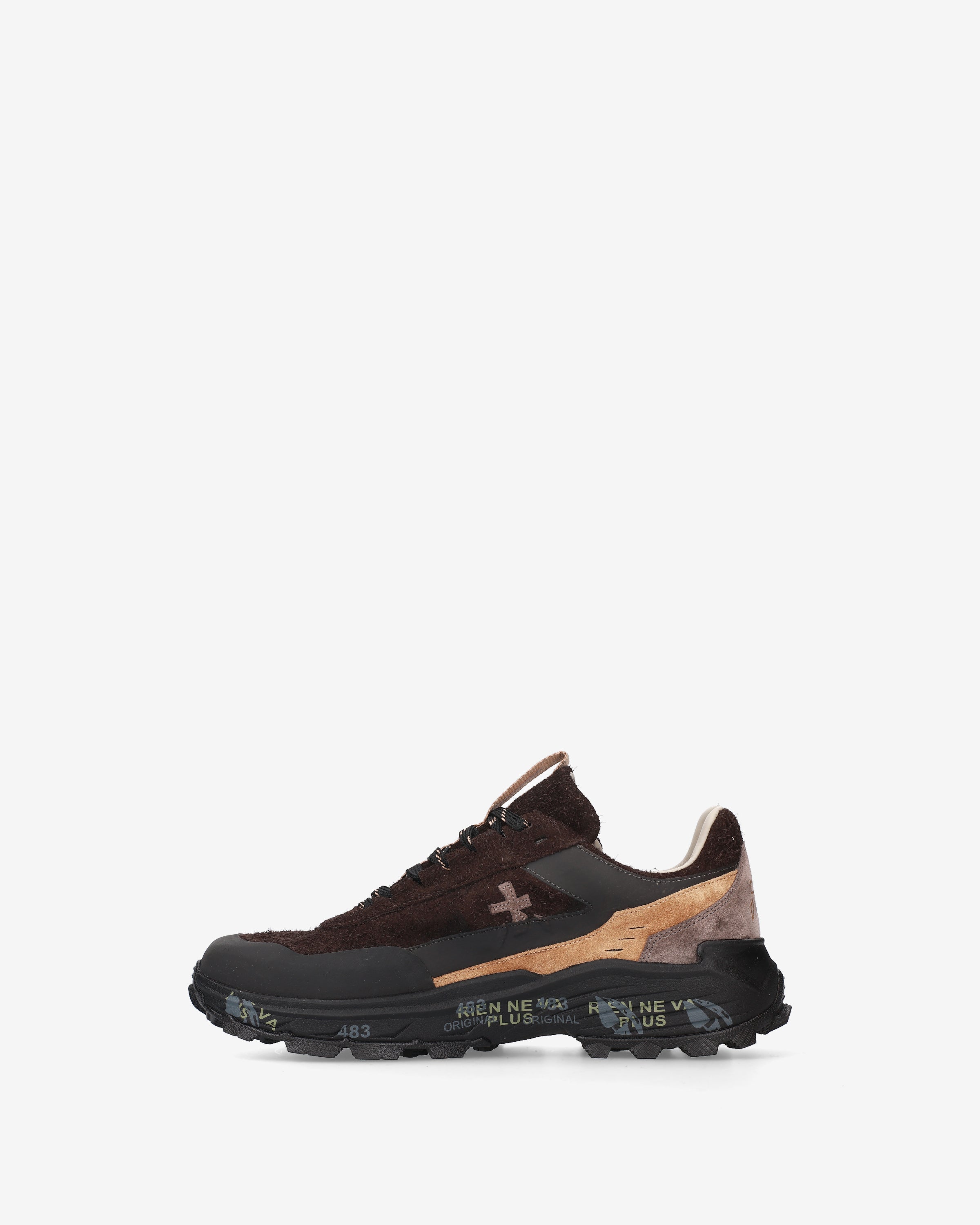 Premiata Devin 500 sneakers homme marron Vibram