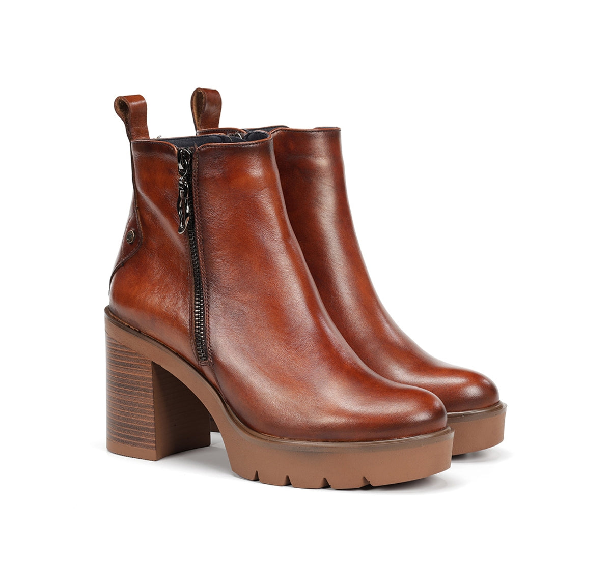 Dorking by Fluchos Alert D9562 bottines femme marron