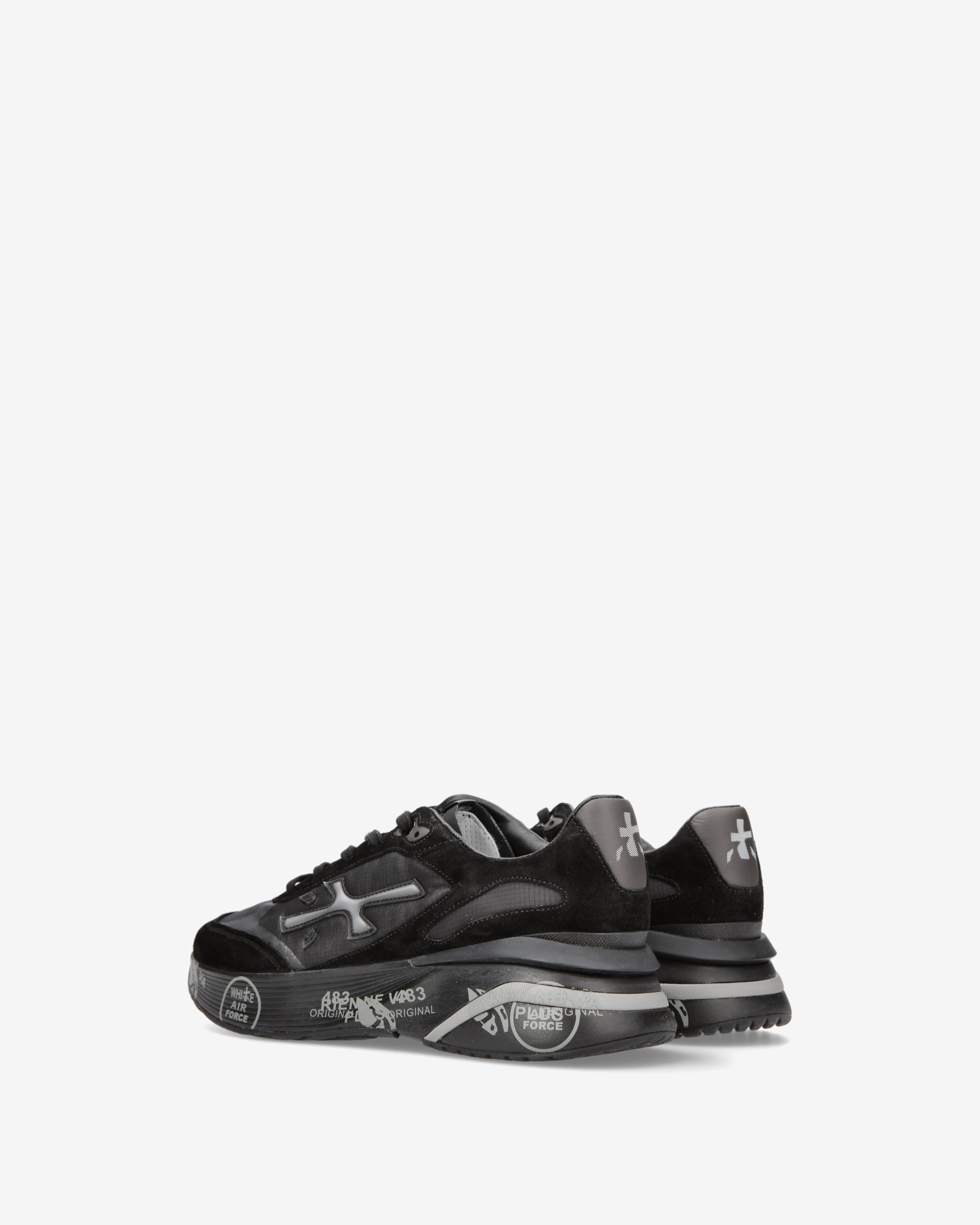 Premiata Moerun 6445 baskets noir homme
