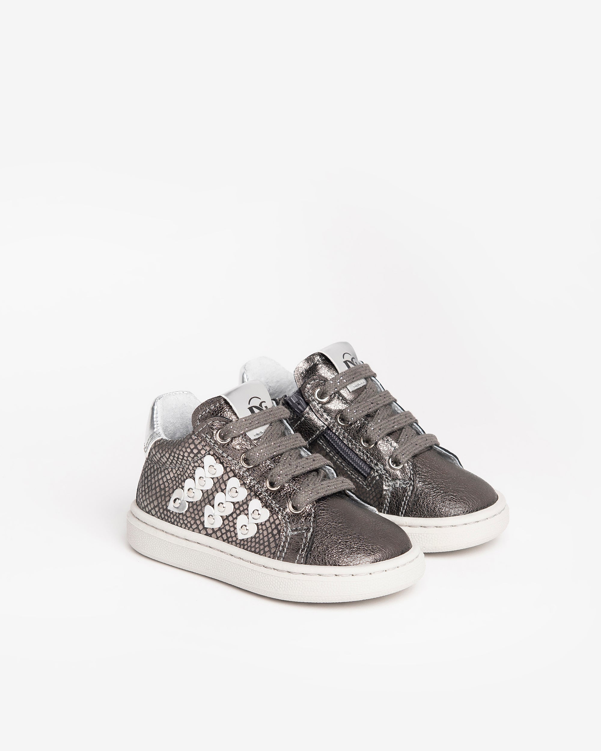 Nero Giardini Sneakers basket bébé fille cuir 19-24