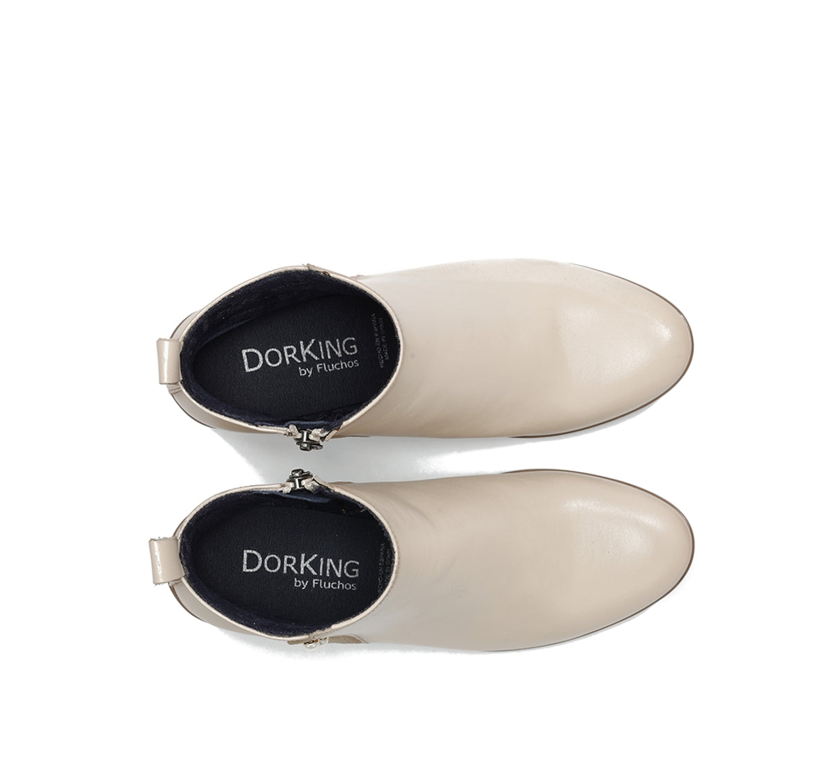 Dorking by Fluchos Elite D9423 bottines taupe cuir