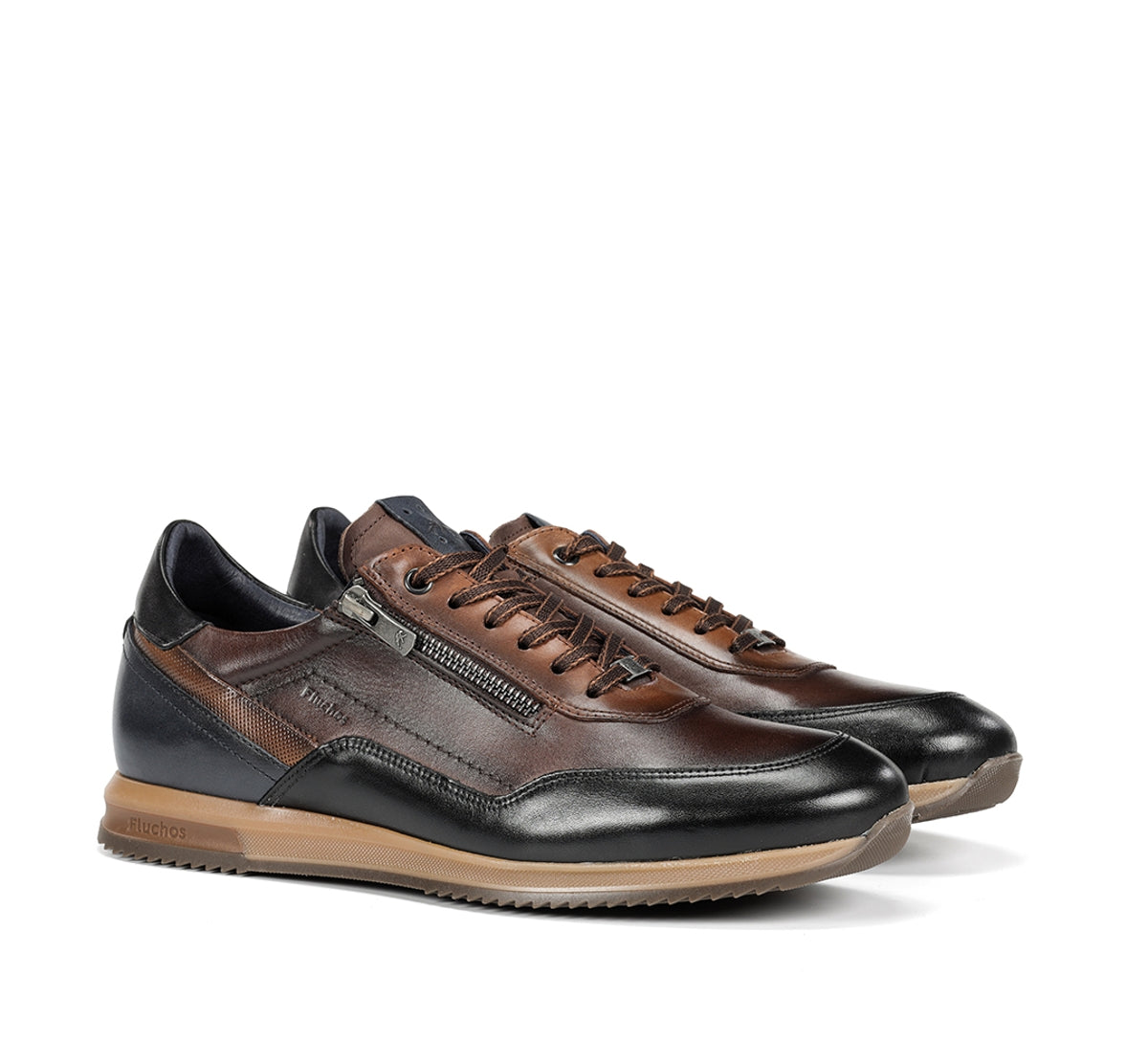 Fluchos Samir F2263 basket homme marron confort