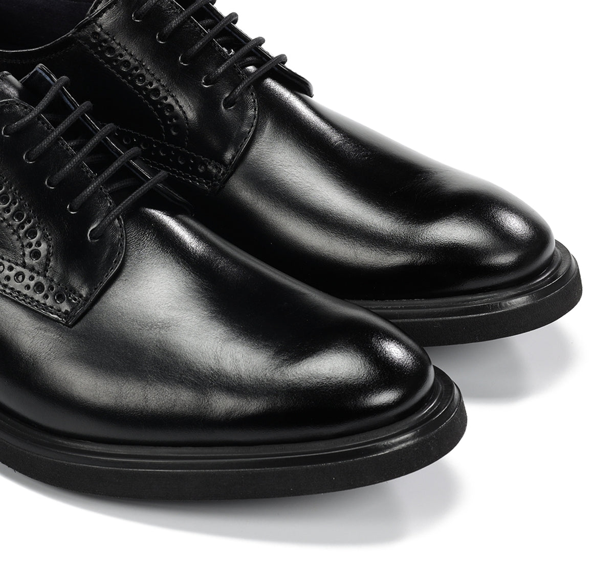 Fluchos Zapatos Belgas F0630 chaussures noires cuir