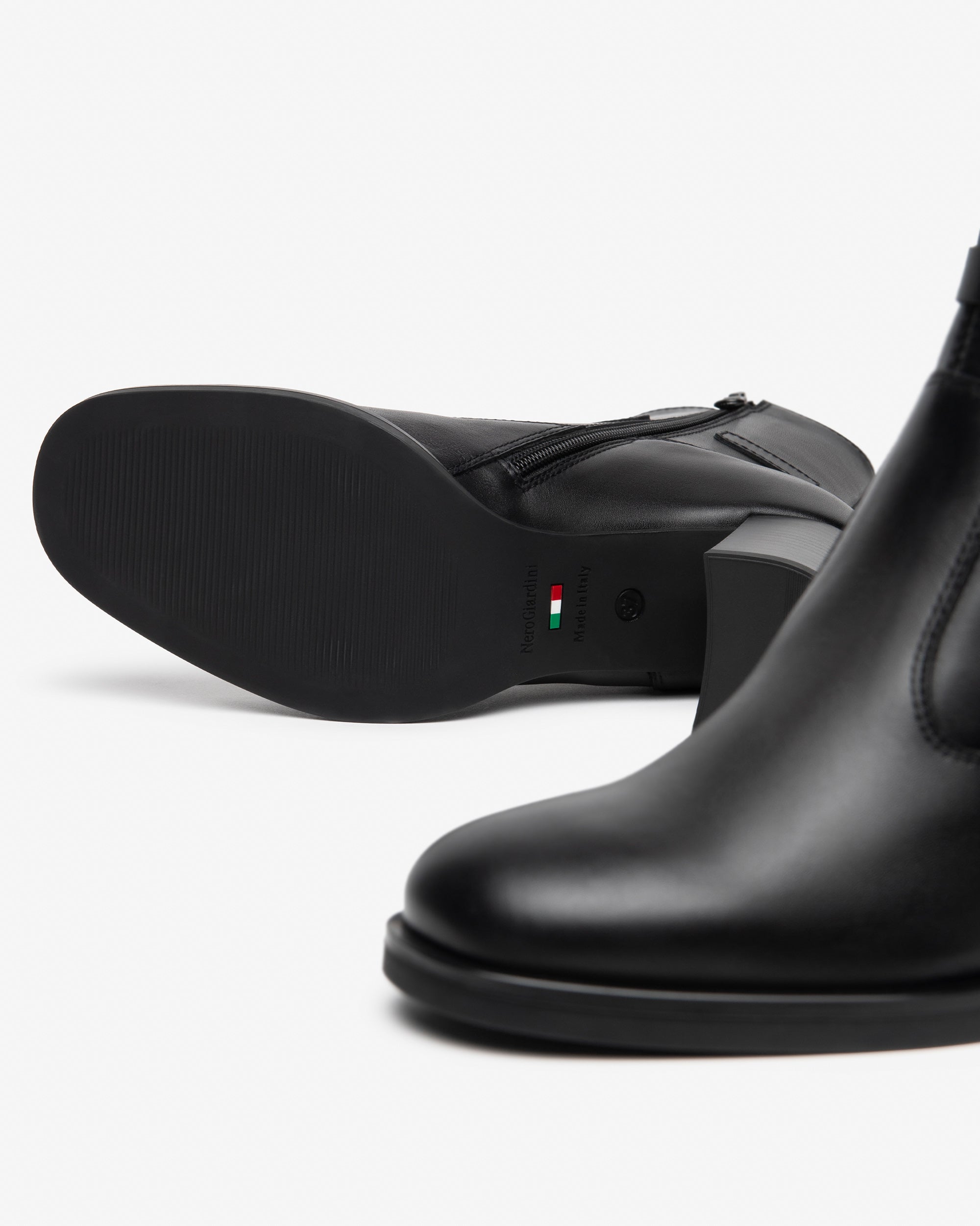 Nero Giardini Bottines cuir femme talon 75 mm