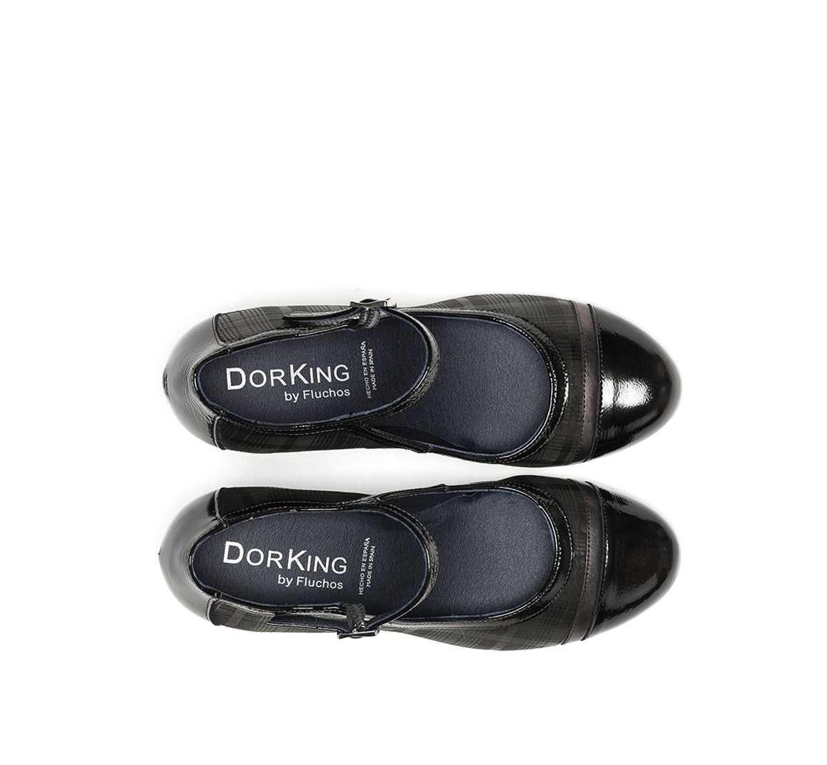 Dorking Rodin D8669 Chaussure Cuir Vert Femme