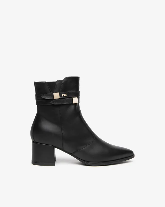 Nero Giardini Ankle Booties bottines cuir femme talon 60 mm