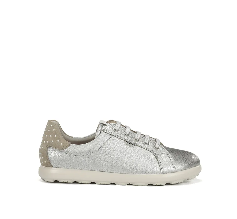 Fluchos Party F2439 Baskets Argent Femme Confort