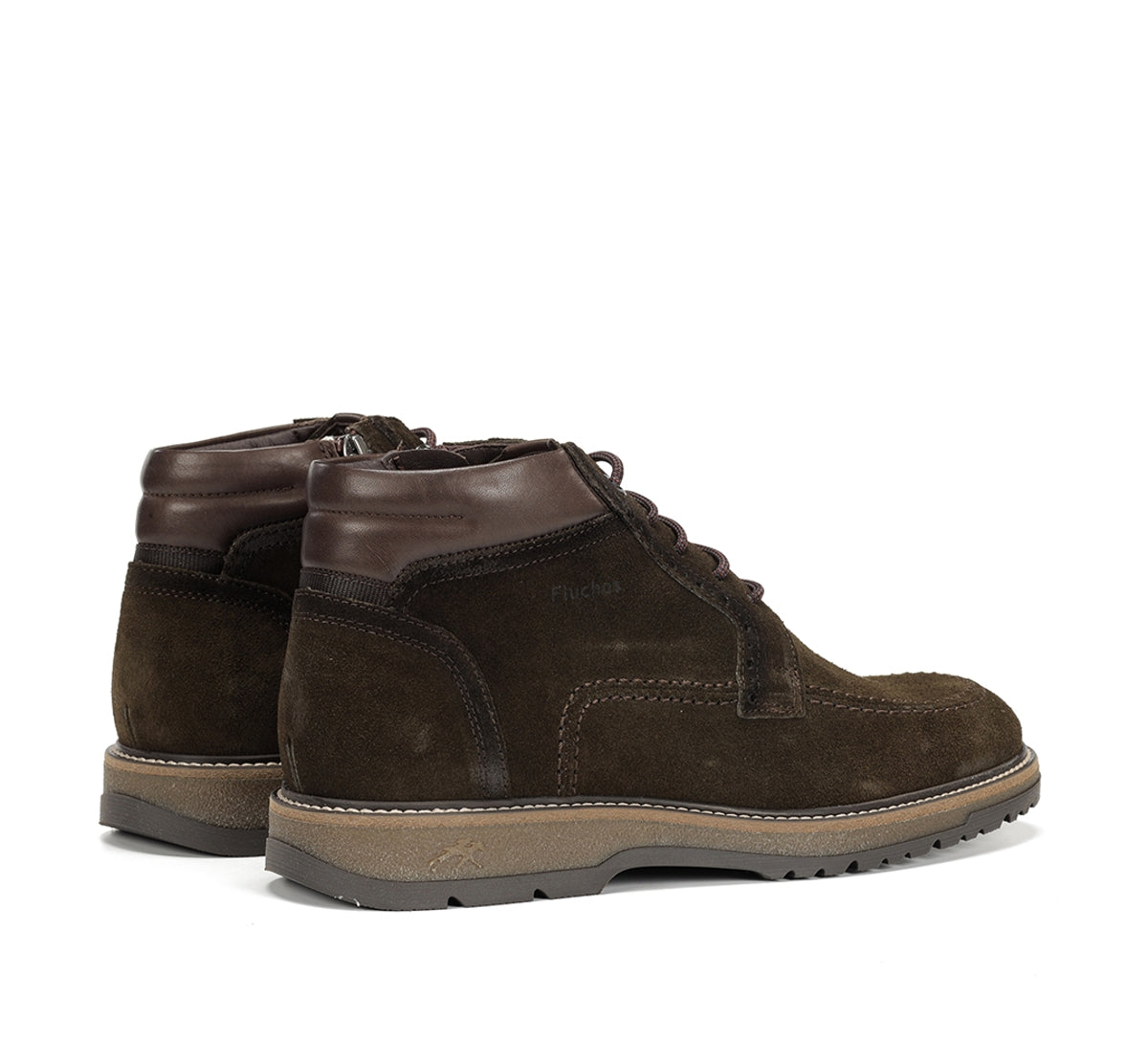 Fluchos Buggy F2325 Bottine Verte Homme Cuir