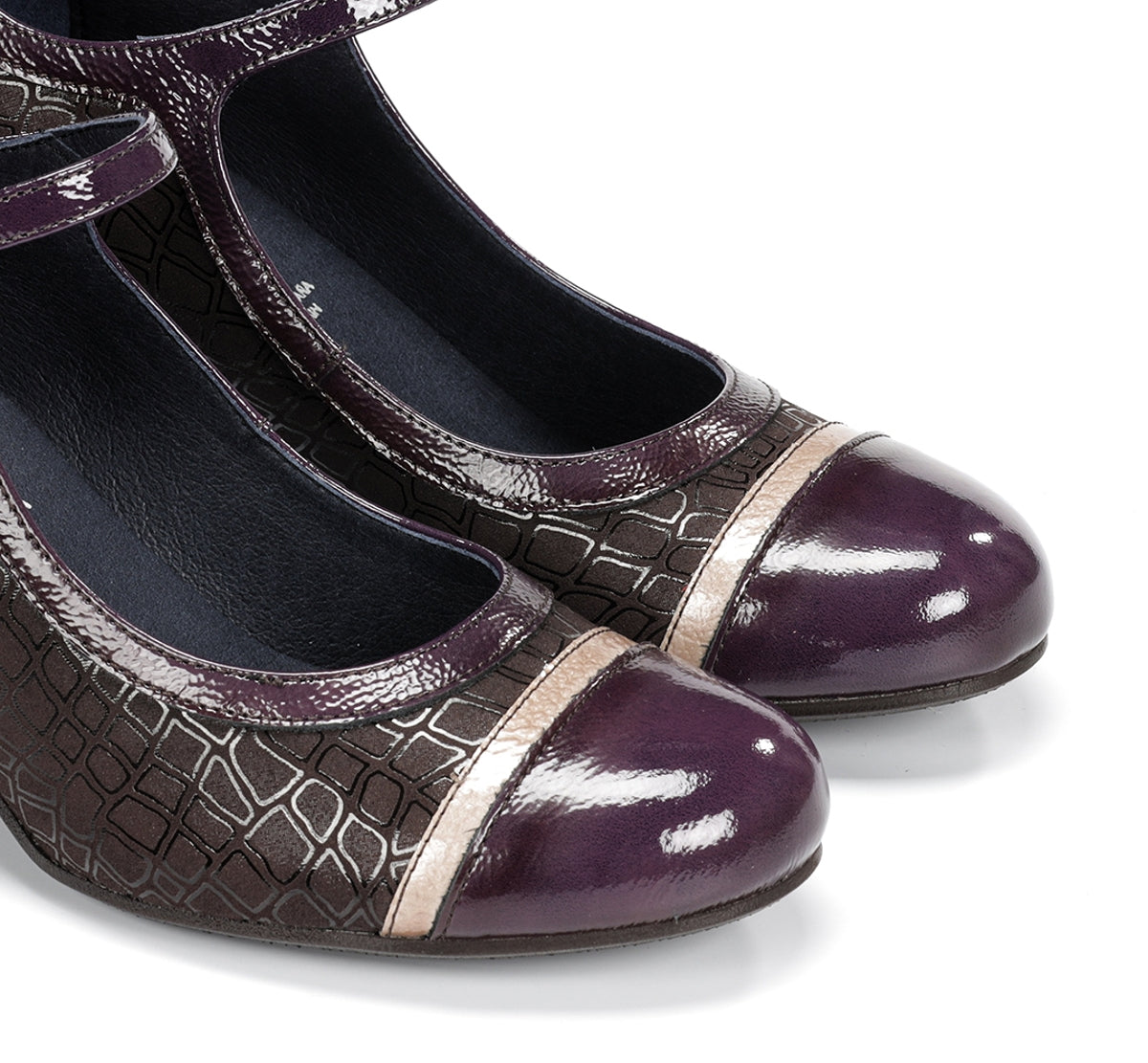 Dorking by Fluchos RODIN D8669 chaussures femme marron boucle