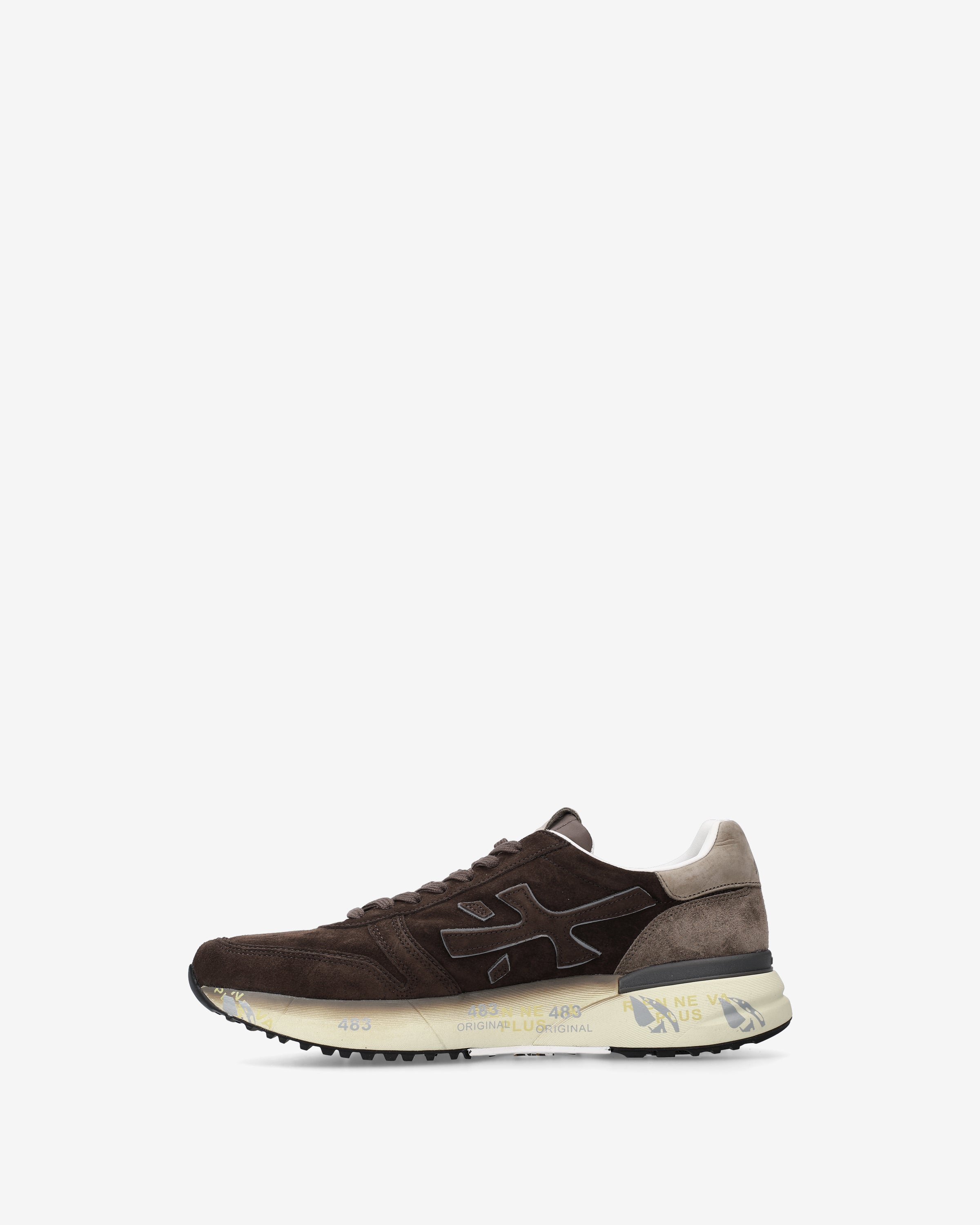 Premiata Mick 7898 baskets marron pointure 43 daim homme