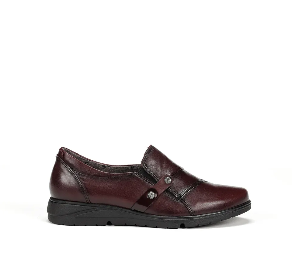 Fluchos Styll F1567 chaussures bordeaux femme cuir
