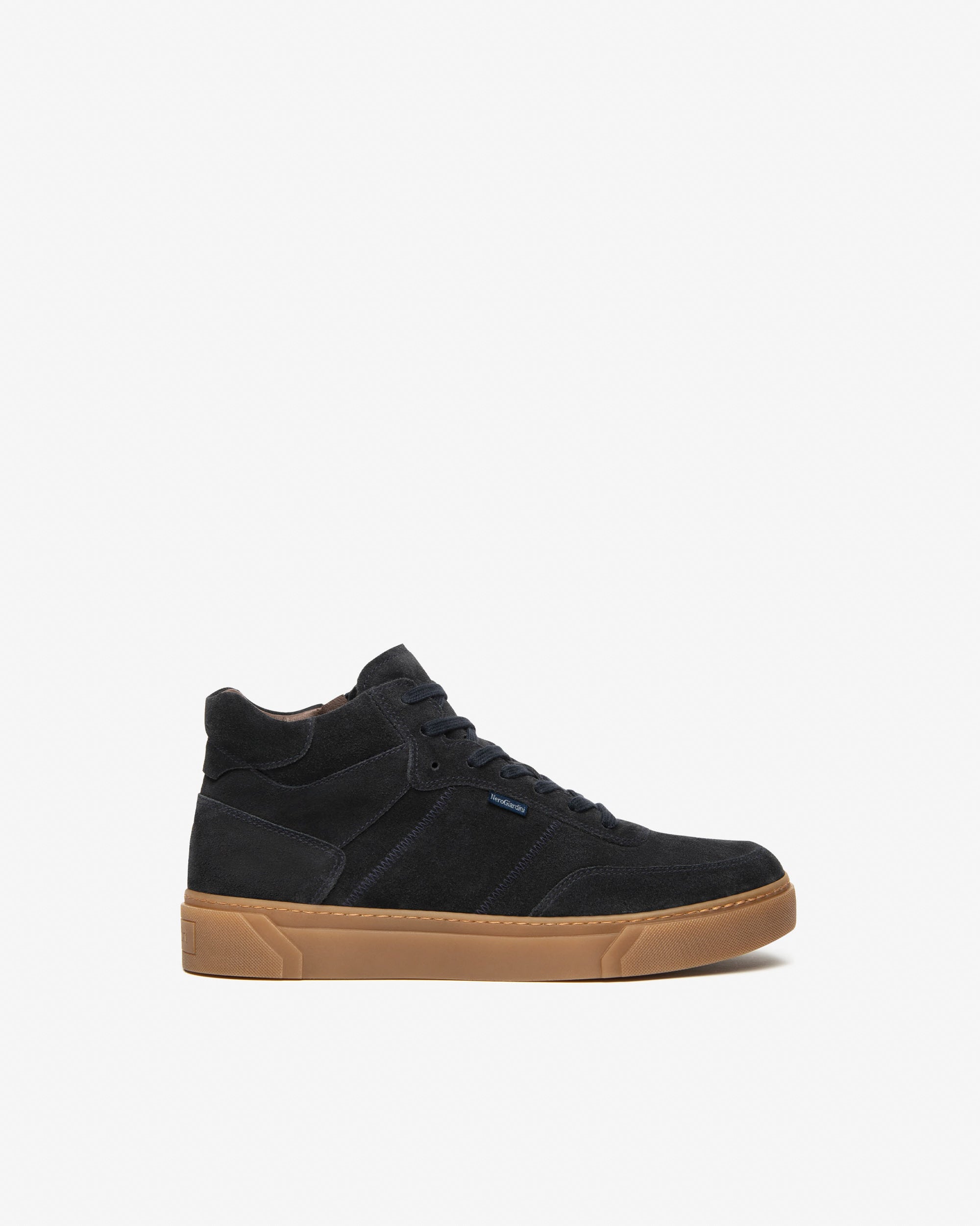 Nero Giardini Sneakers basket homme montante daim