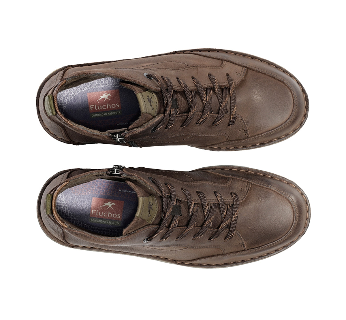 Fluchos Alvin F2261 bottine homme marron à lacets