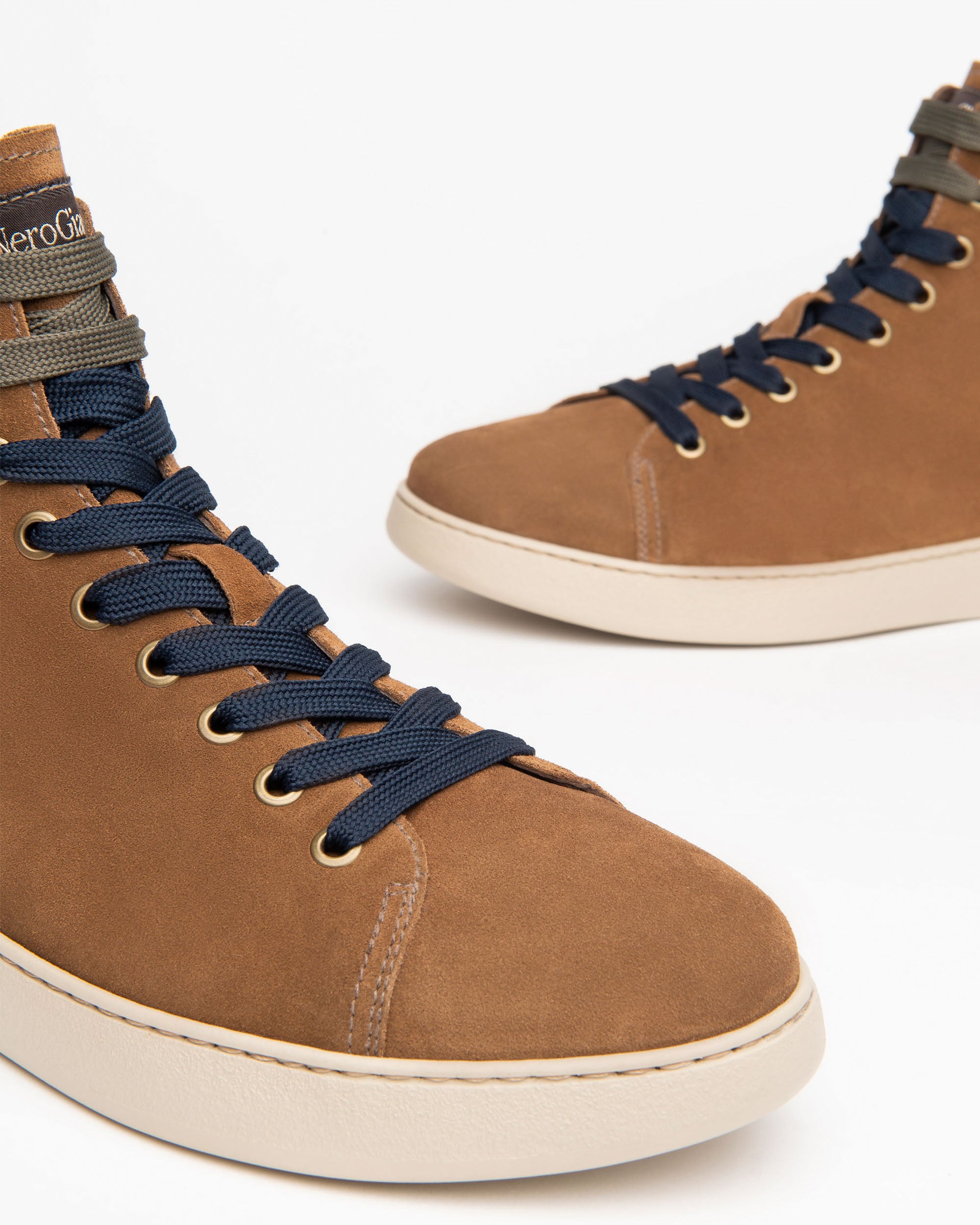 Nero Giardini Sneakers baskets homme daim montant 39-46