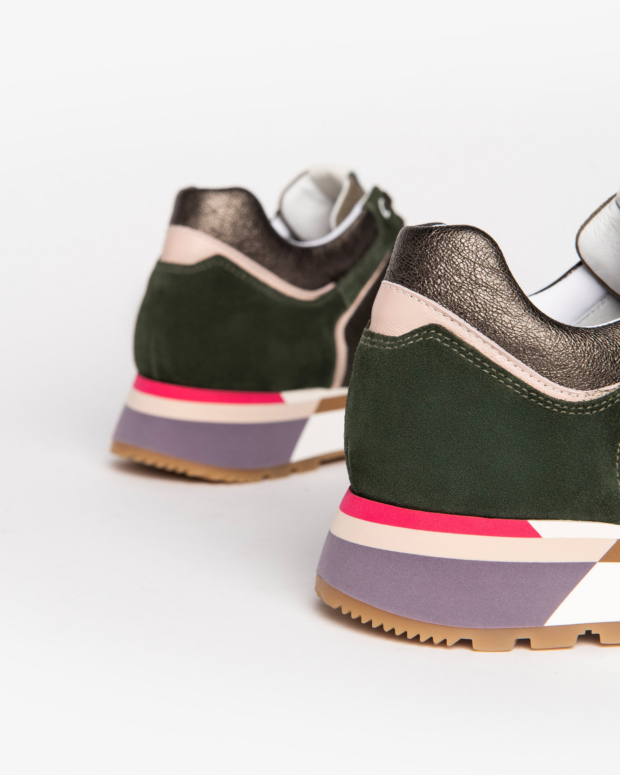 Nero Giardini Sneakers baskets cuir daim femme hiver