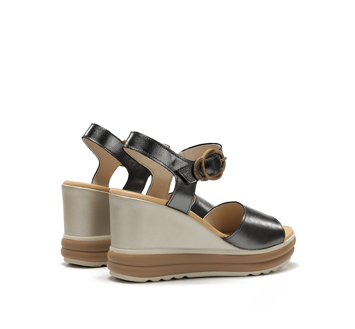 Dorking Diane D9696 sandale gris femme talon