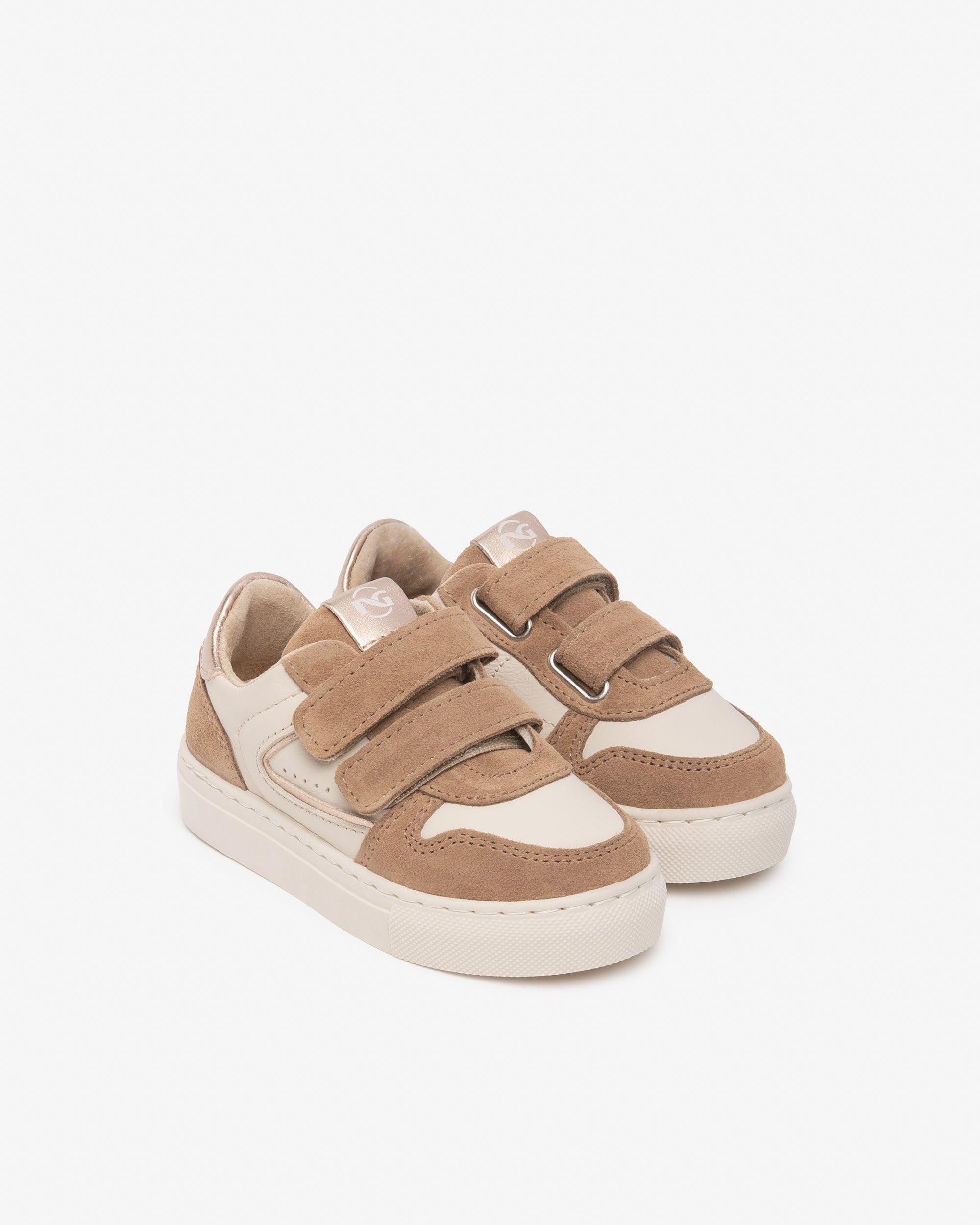 Nero Giardini Sneakers chaussures fille cuir scratch 26