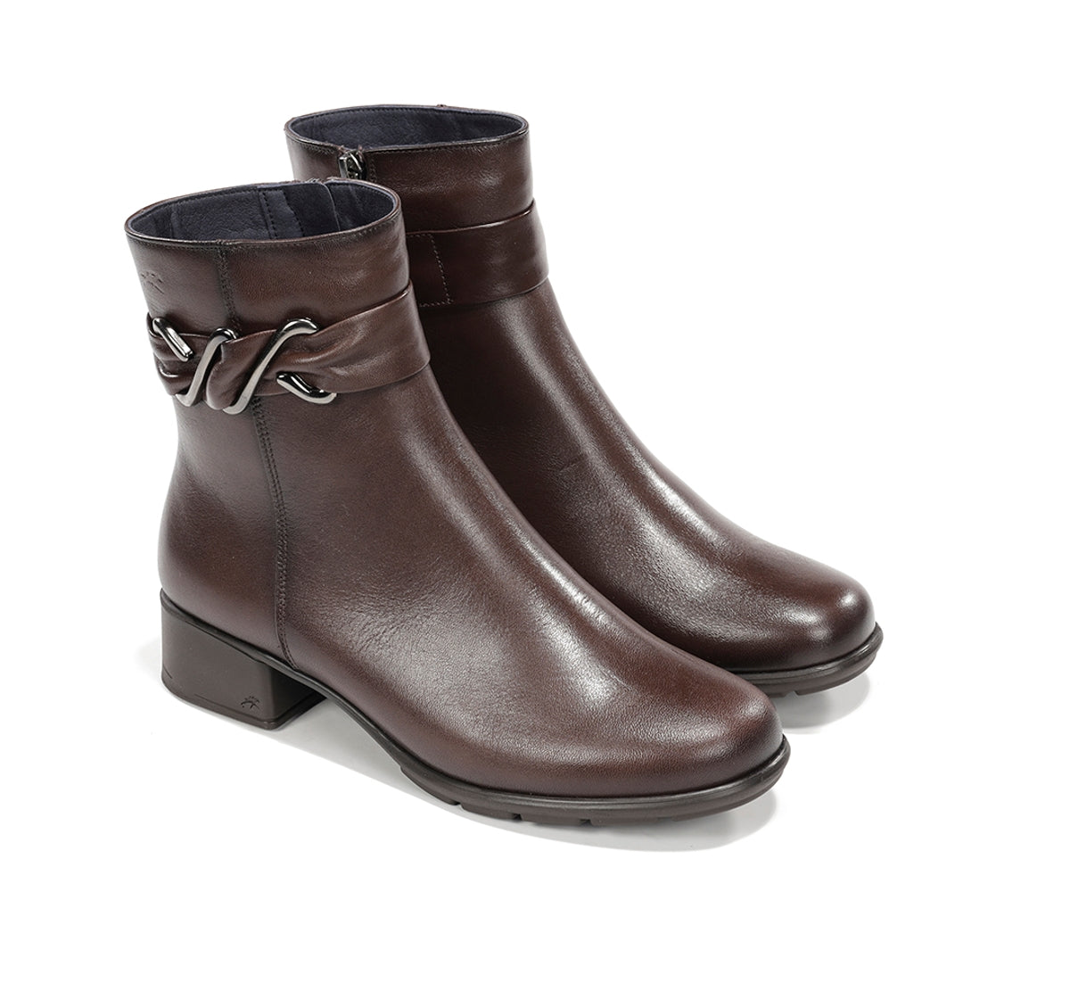 Fluchos Lerin F2561 bottines femme marron cuir