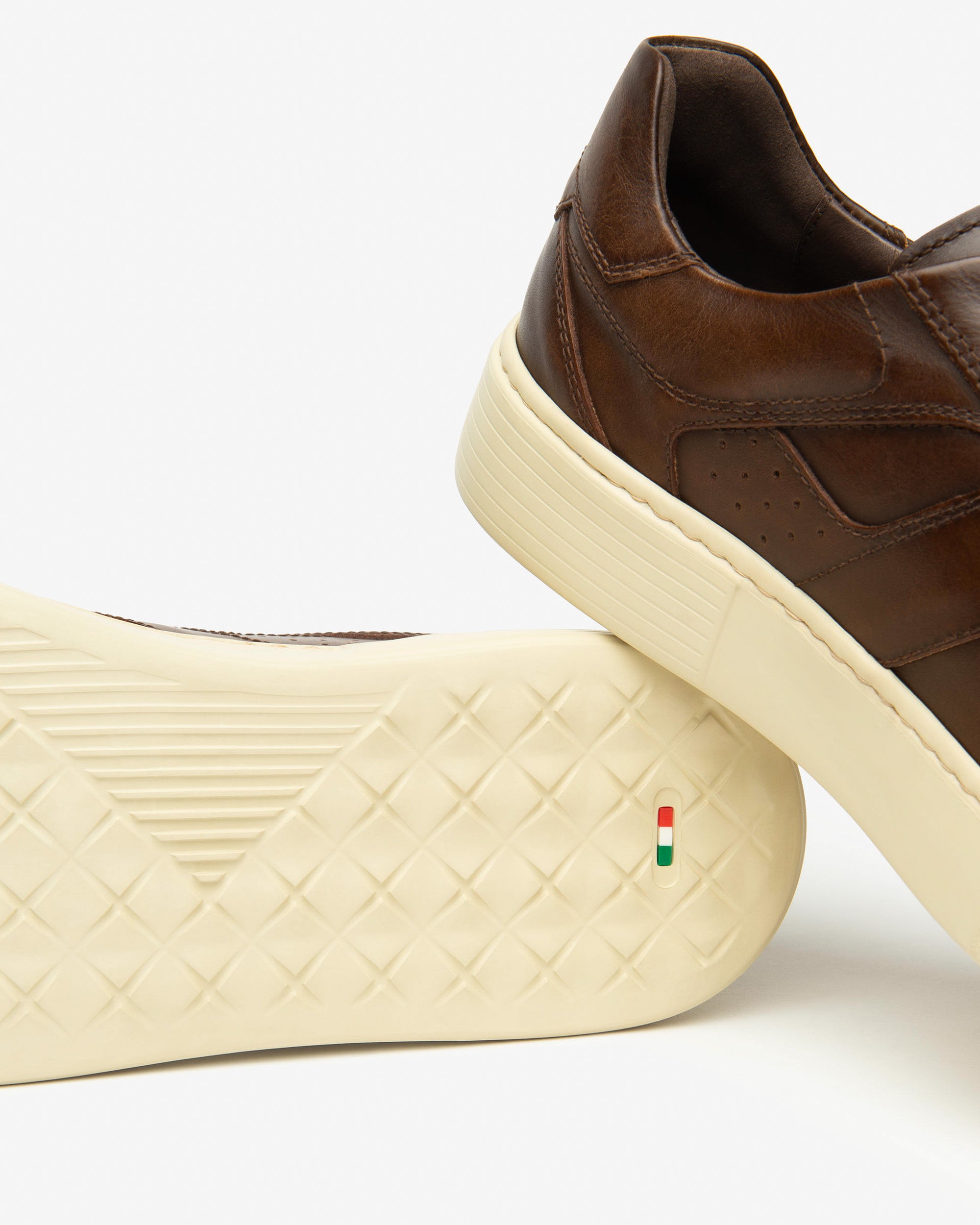 Nero Giardini Sneakers baskets cuir homme hiver