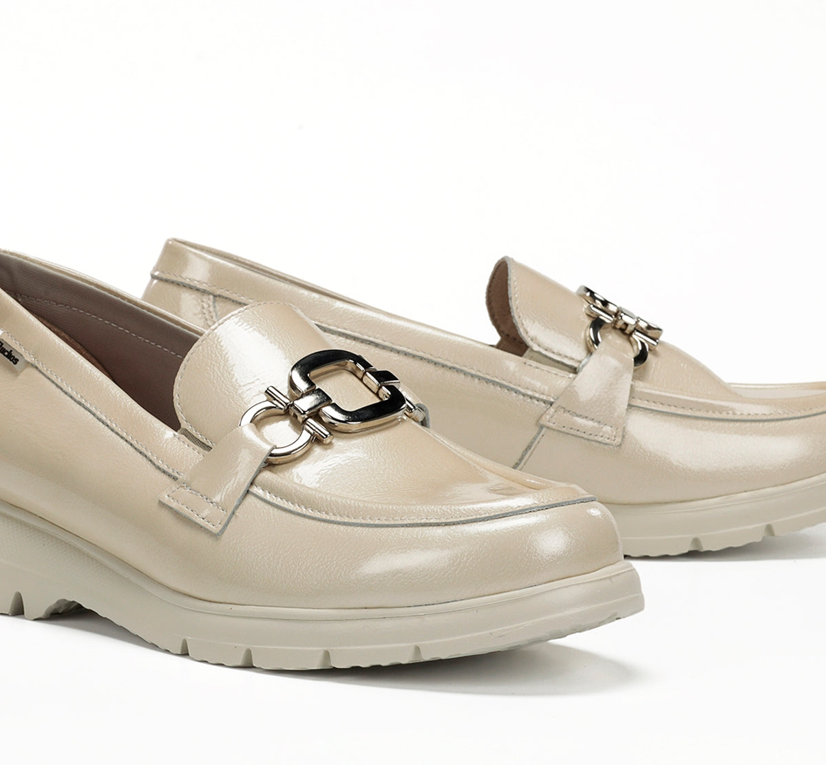 Fluchos Gladis F2282 mocassins femme taupe confort