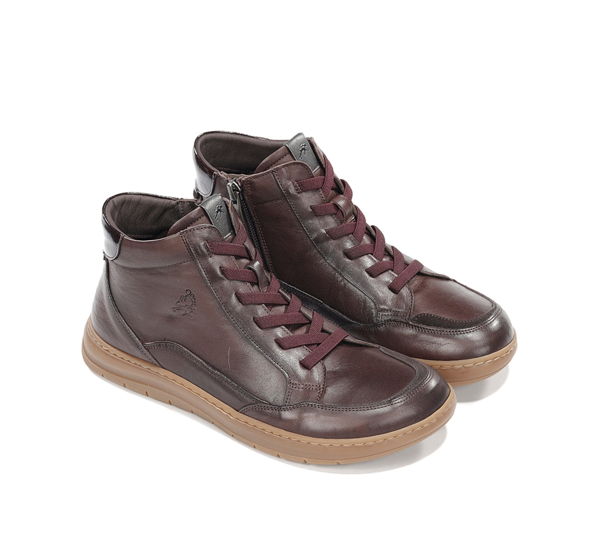 Fluchos Jungle F2553 Bottine Marron Cuir Femme Souple