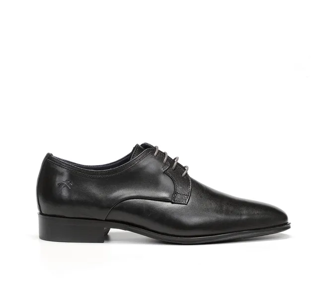 Fluchos Cesar 9668 derbies homme noirs cuir cérémonie