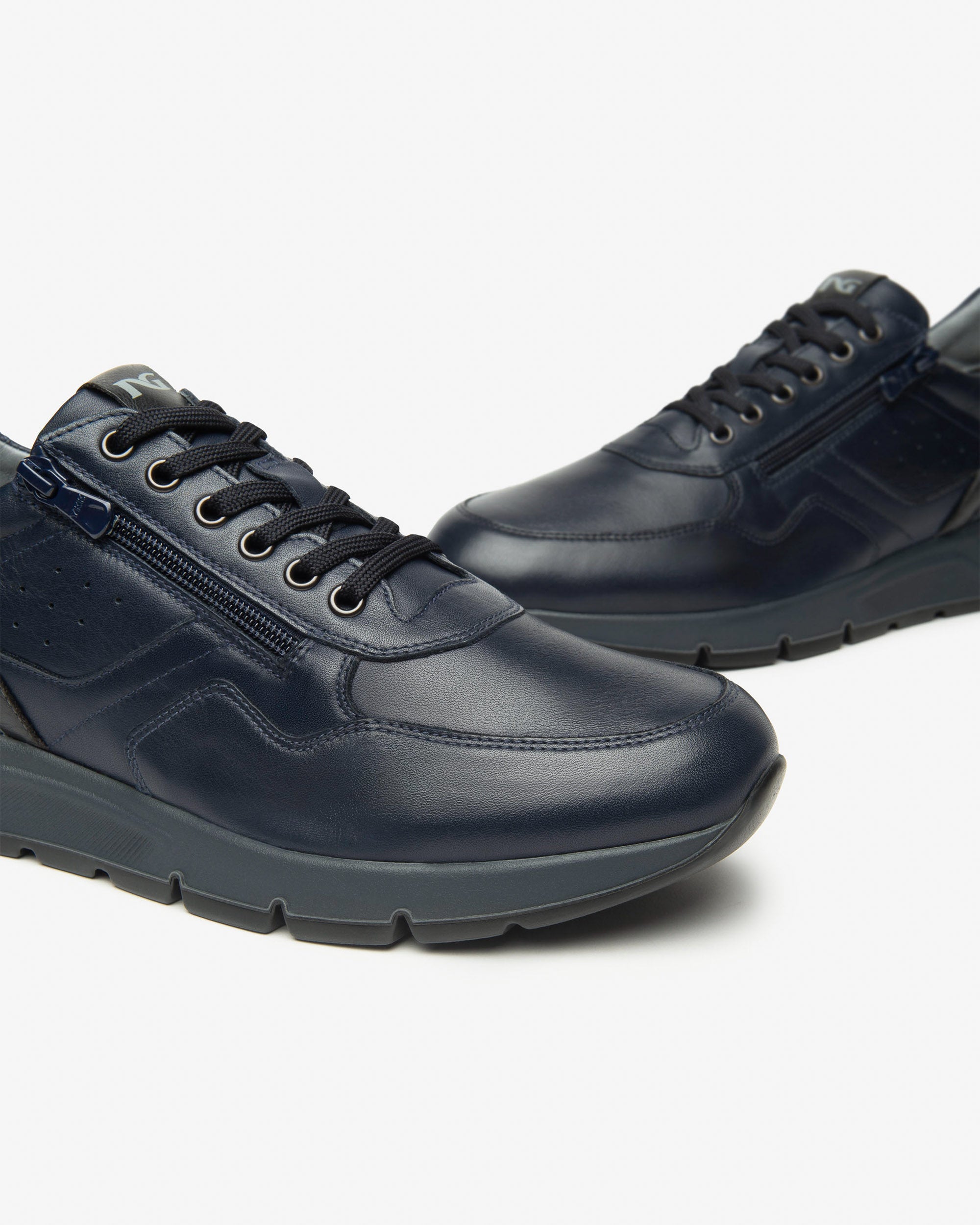 Nero Giardini Sneakers Baskets Cuir Homme Confort