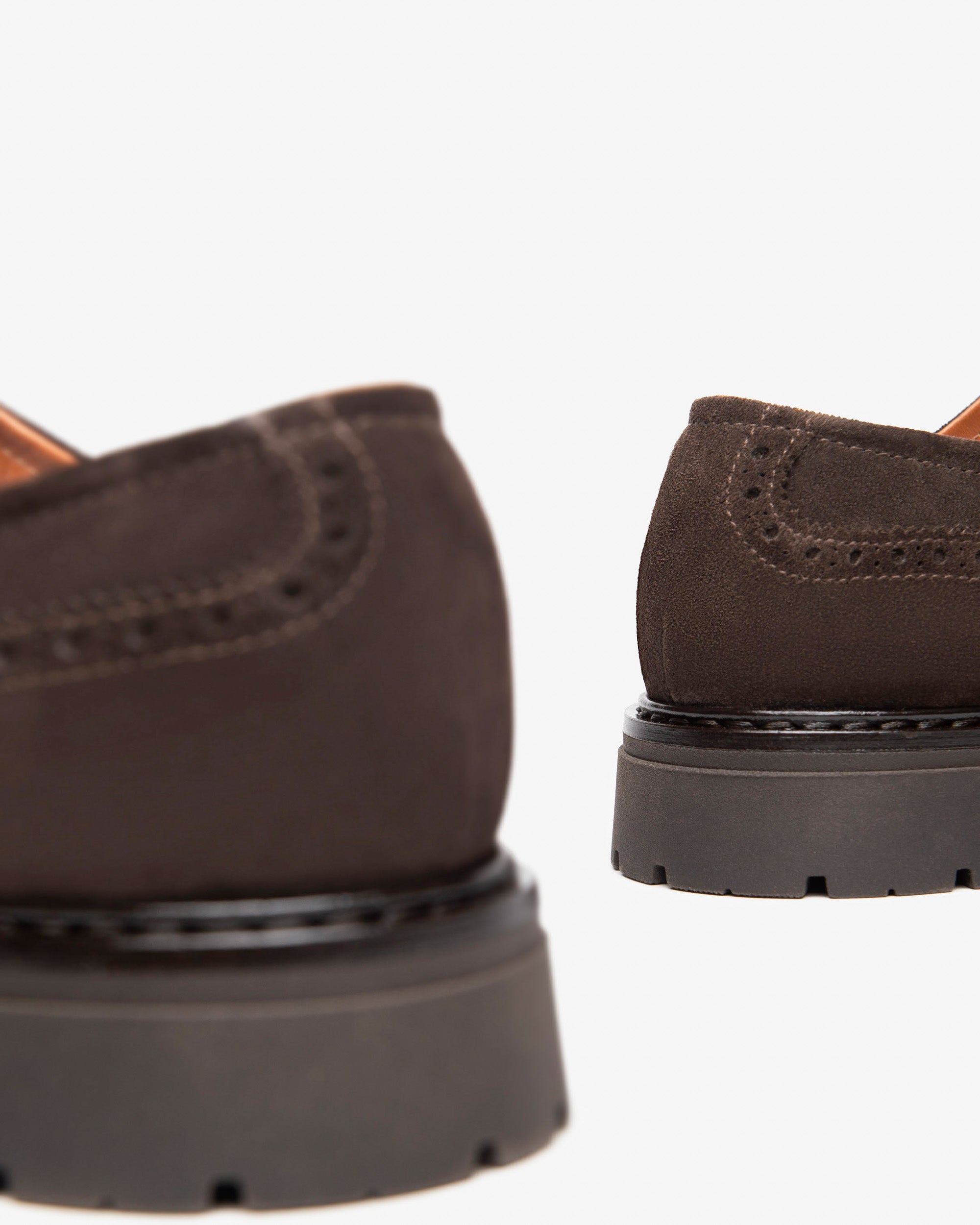 Nero Giardini Tie-up derby daim homme cuir