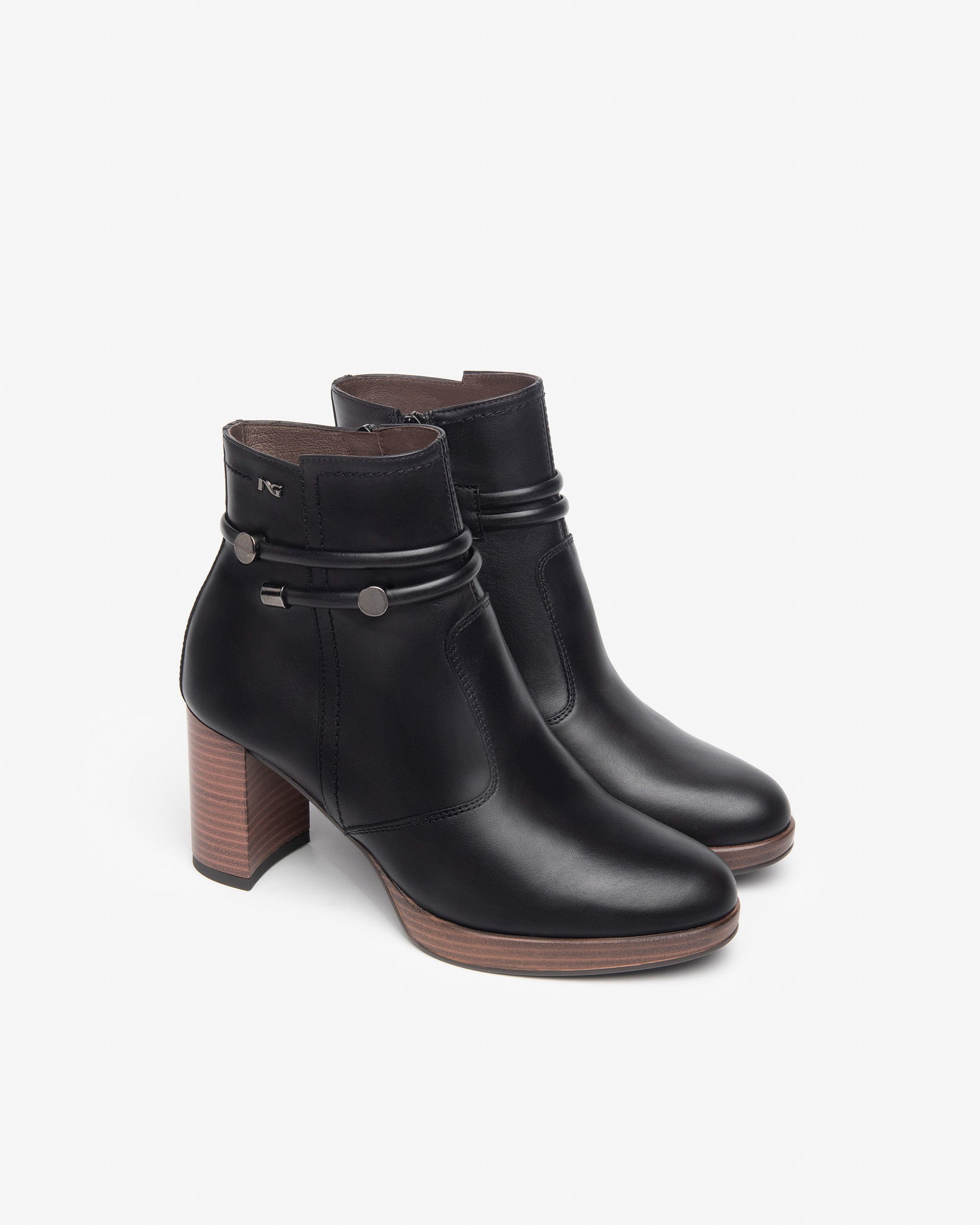 Nero Giardini Ankle Boots bottines cuir femme classique