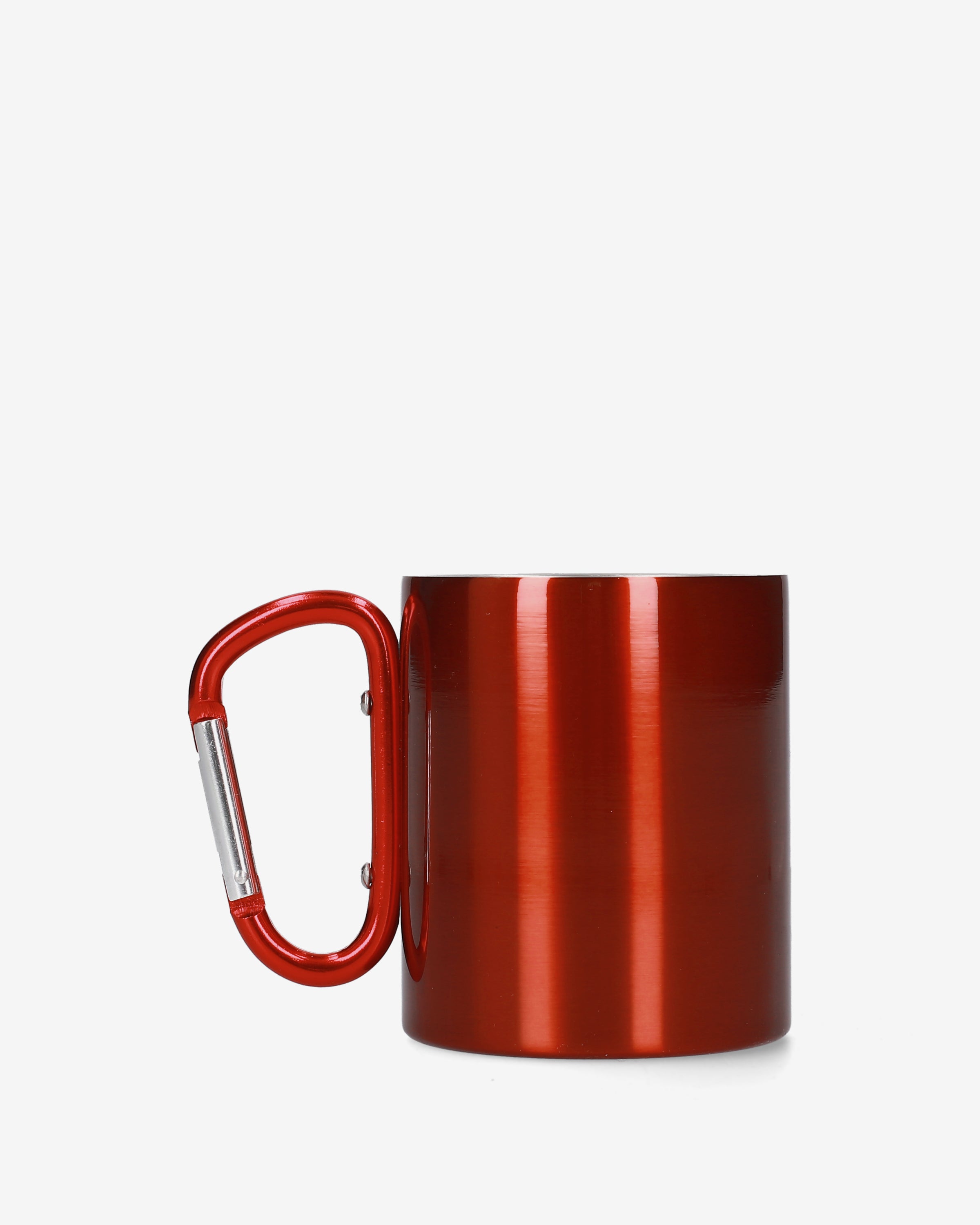 Premiata mug rouge inox mousqueton carabiner