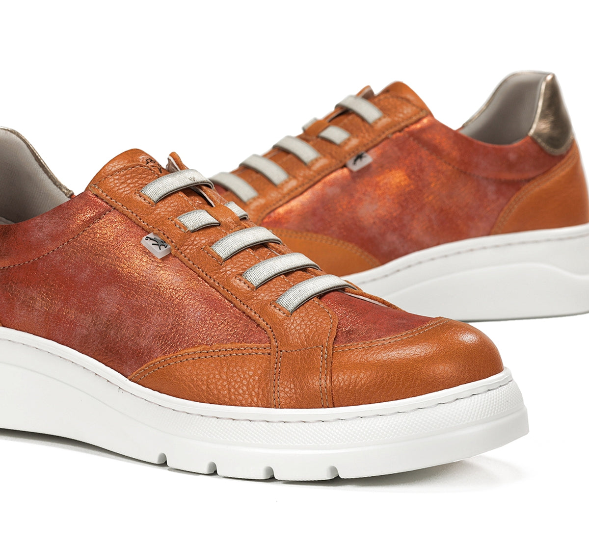 Fluchos Pompas F1918 basket femme orange legere