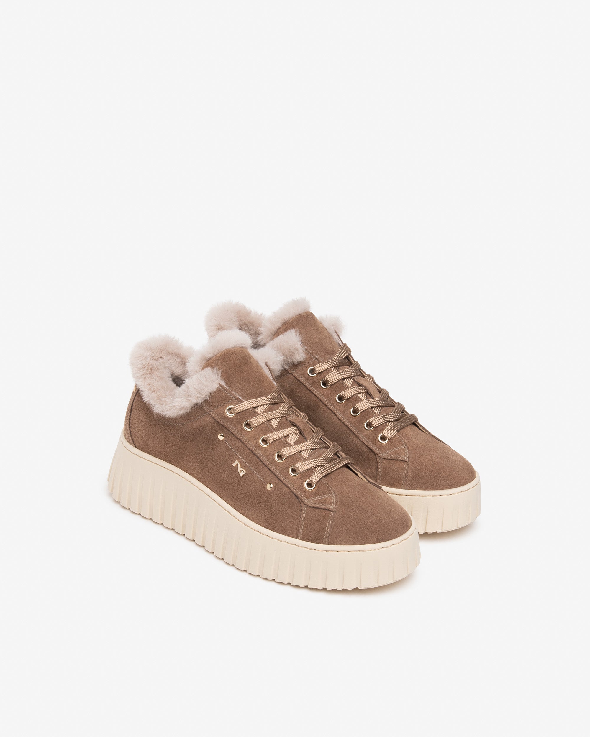 Nero Giardini Sneakers baskets femme daim plateforme 38