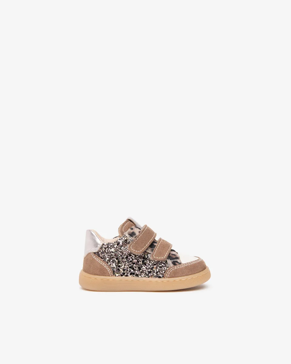 Nero Giardini Sneakers basket petite fille daim scratch 19-24