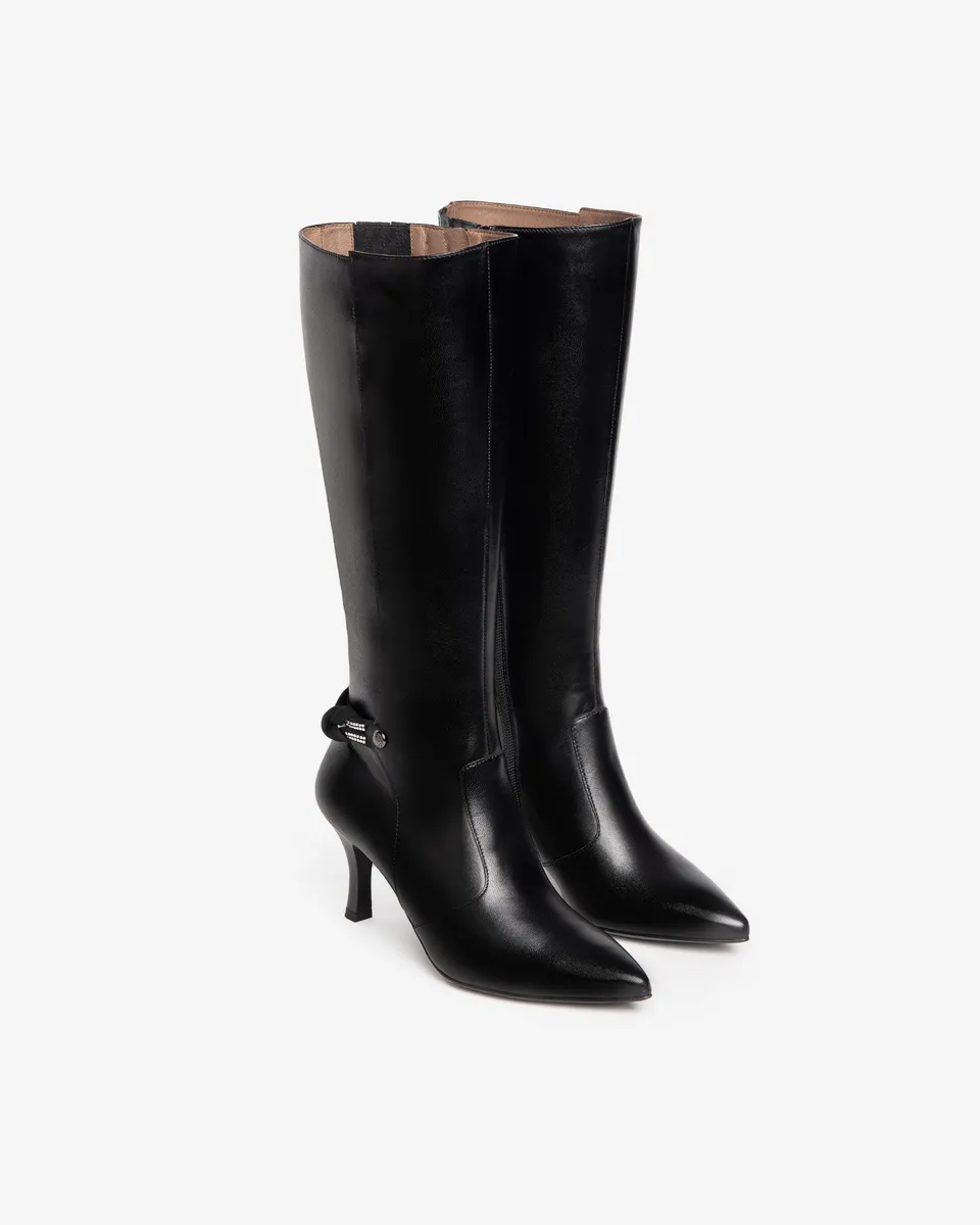 Nero Giardini Boots bottes cuir femme automne hiver