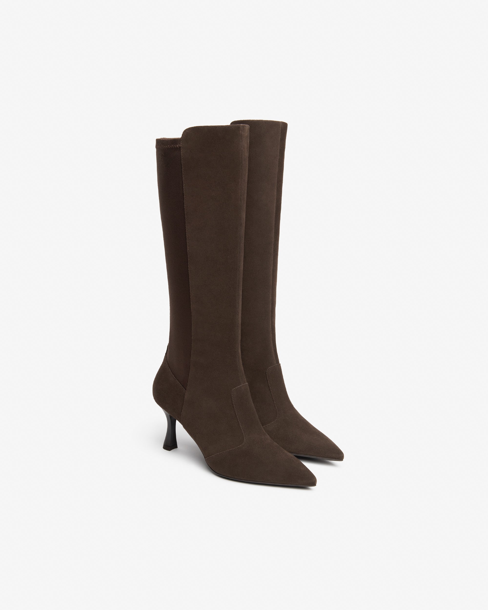Nero Giardini Boots bottes daim femme talon 75 mm 38