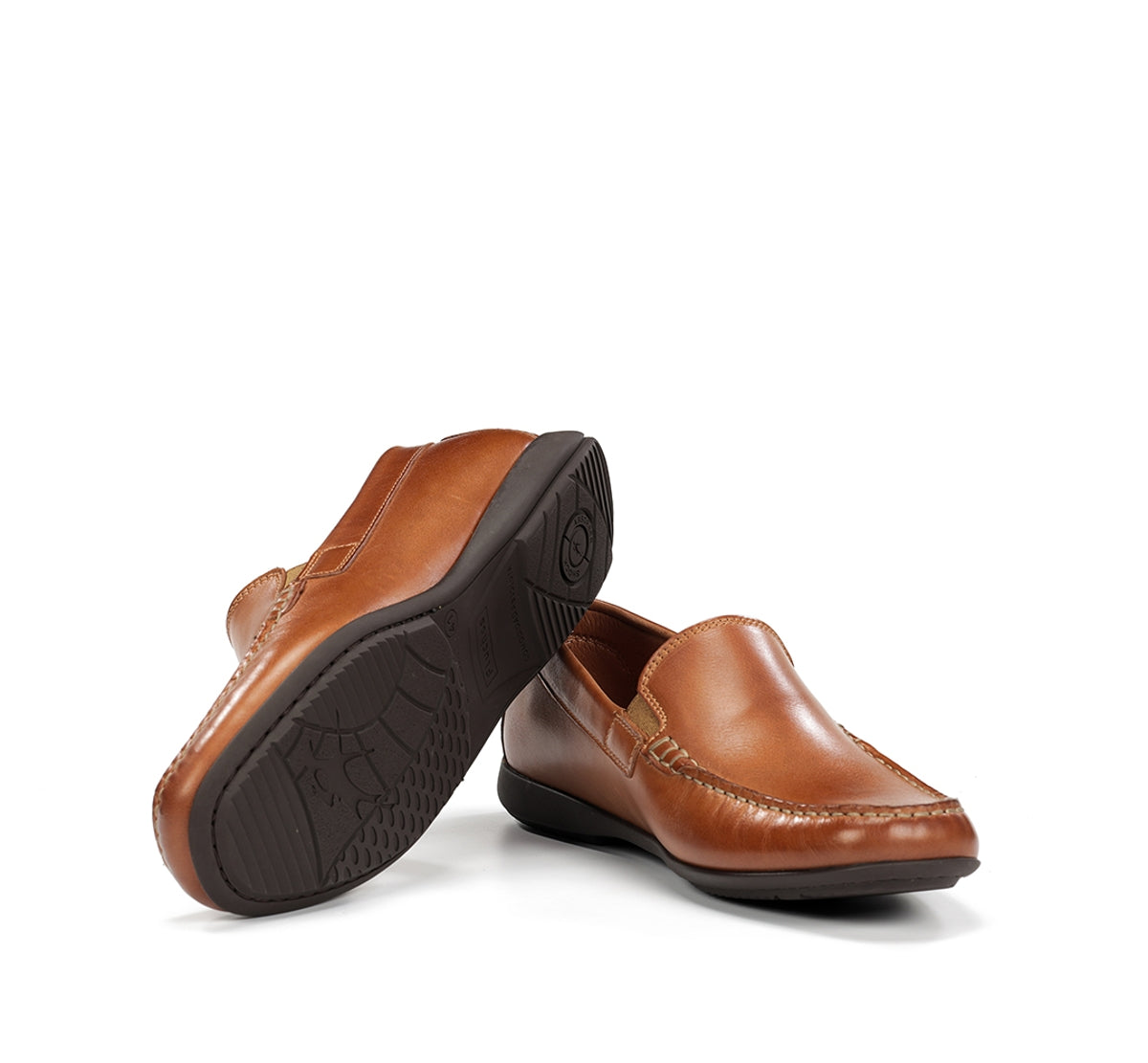 Fluchos Samoa F2208 mocassin marron homme souple