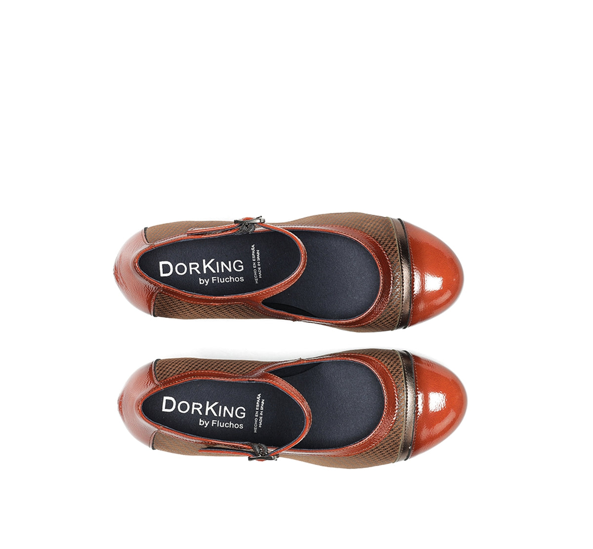 Fluchos Dorking Rodin D8669 bottine marron cuir confort