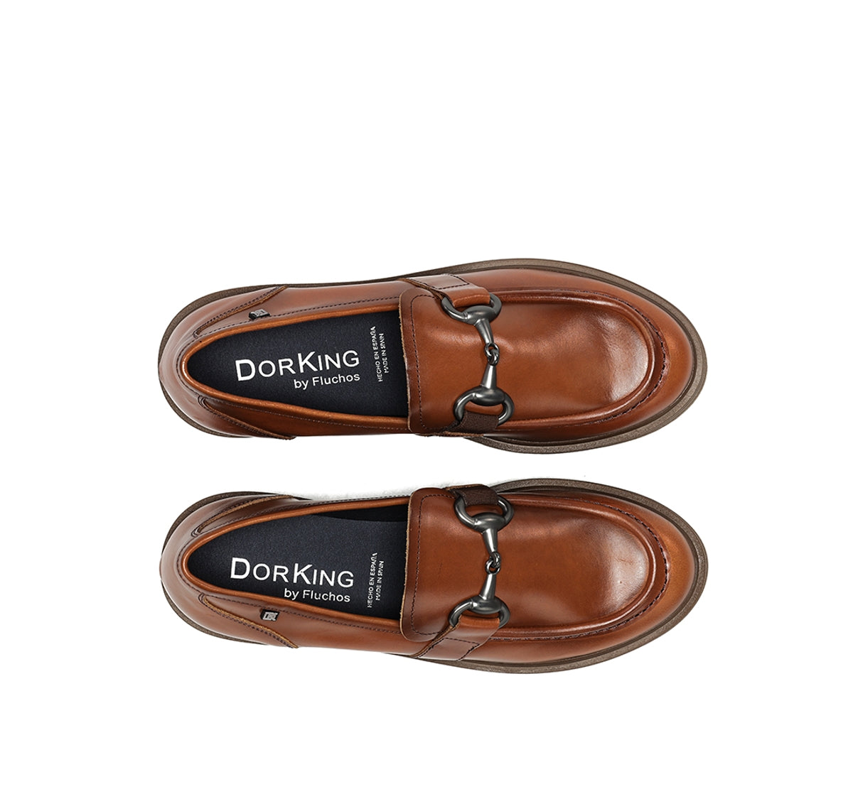Dorking by Fluchos Norte D8978 mocassins marron