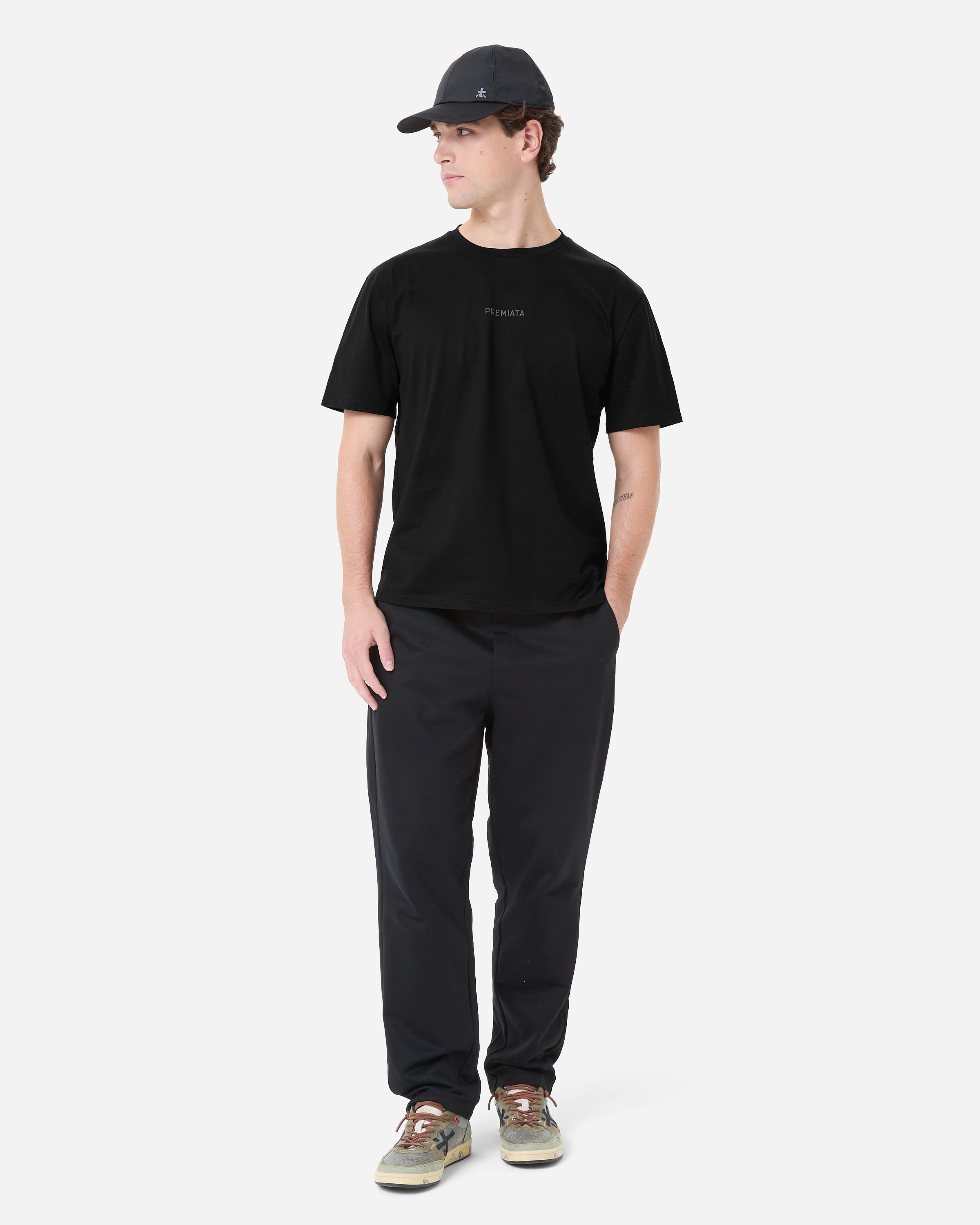 Premiata T-Shirts & Polo T-shirt noir coton homme