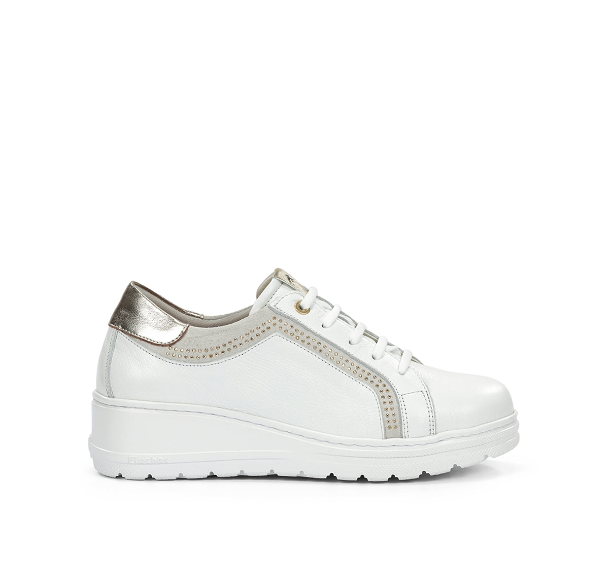 Fluchos Aqua F1997 basket femme blanche compensée