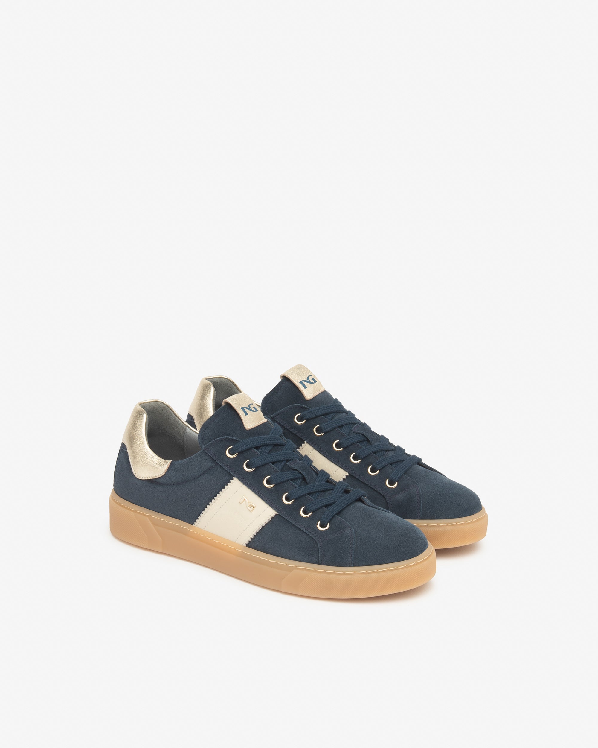 Nero Giardini Sneakers baskets femme cuir daim